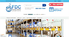 Desktop Screenshot of factorydirectchemicals.com